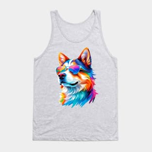 Yet Another Dog - Watercolor - AI Art Tank Top